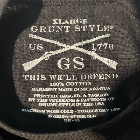 Mens Taco Tuesday Grunt Style Graphic T-Shirt Black Printed - Picture 4 of 7